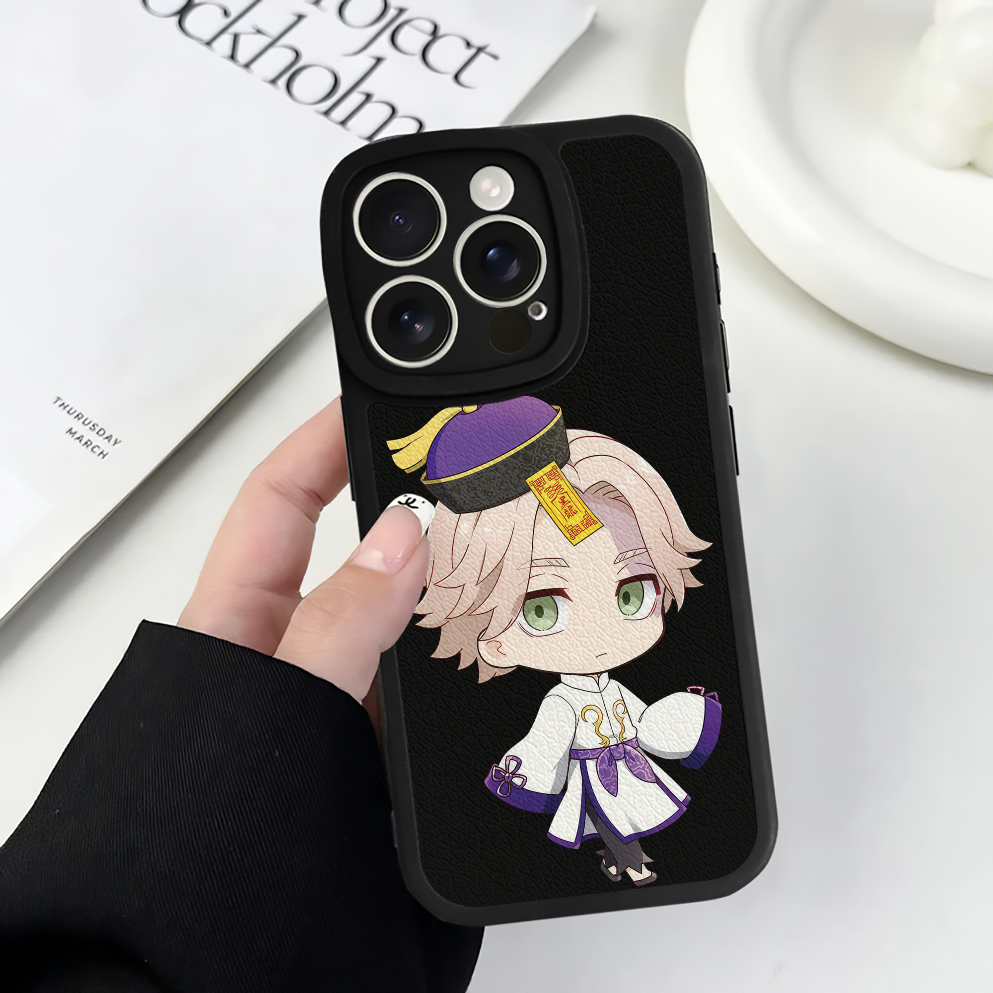 （画像用） 東京リベンジャーズ Tokyo Revengers 【iPhone 16シリーズ対応】シリコンスマホケース（レザー調） 材質：シリコン
